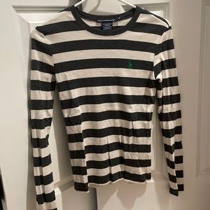 Long sleeve striped sweater